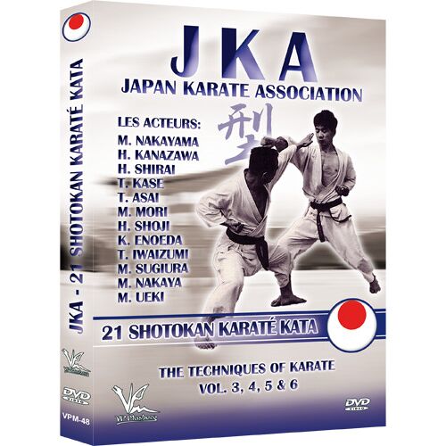 Jka Japan Karate Association 21 Shotokan Karate Kata Par Nakayama - Dvd