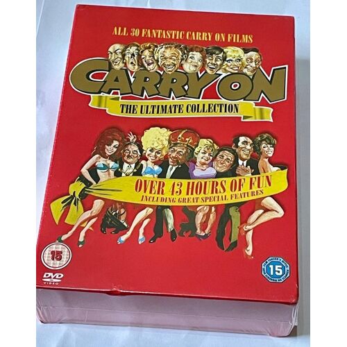 Carry On The Ultimate Collection All 30 Box Set Camping Nurse Etc Dvd