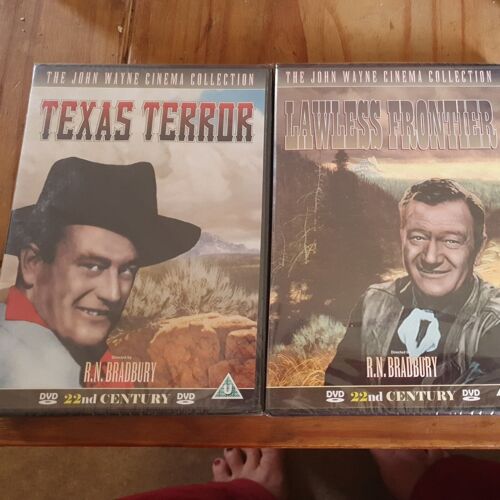 John Wayne Collection Lawless Frontier/Texas Terror Dvds