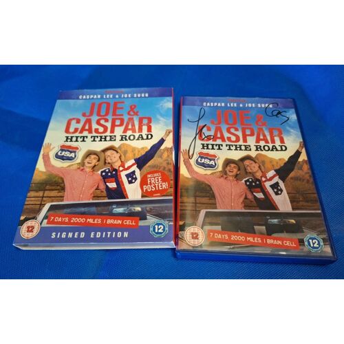 Joe & Caspar - Hit The Road Signed Edition Sleeve (Sans Poster) Dvd