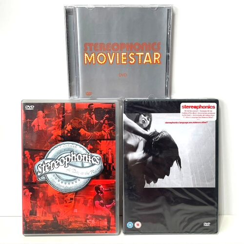 Stereophonics 3 Music Collection: A Day At The Races + Moviestar + Language Dvd