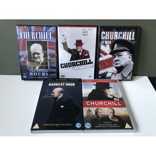 Churchill At War Darkest Hour The Finest Hours Sir Dvd - Documentaire Historique