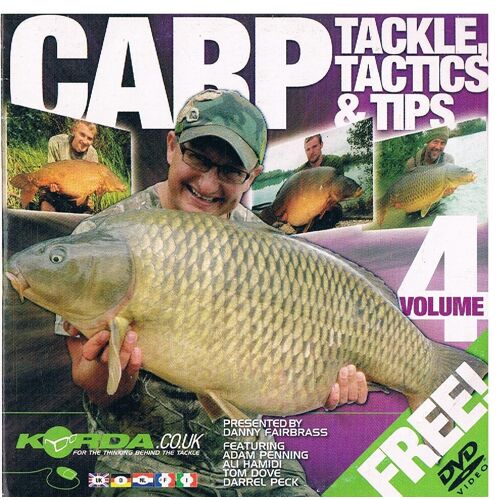 Dvd Carp Tackle Tactics & Tips Vol 4 - Fishing N/Paper