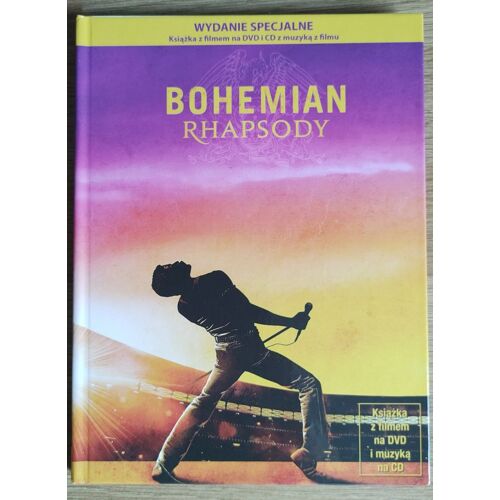 Queen Bohemian Rhapsody Cd Digibook Limited Edition Poland Soundtrack Movie Dvd