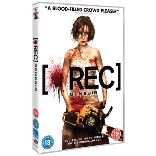 Dvd Rec 3: Genesis (2012) Avec Diego Martín, Réalisé Par Paco Plaza, Cert. 18
