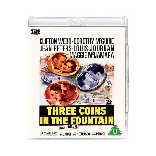 Three Coins In The Fountain - Dvd (2022) Clifton Webb, Jean Negulesco [U] 2 Disques