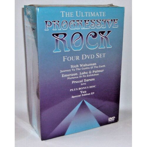 The Ultimate Progressive Rock (4 Box Set) - Dvd (2003)