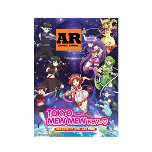 Tokyo Mew Mew Saison 1+2 (1-24 End) - Anime Dvd - Sous-Titres Anglais