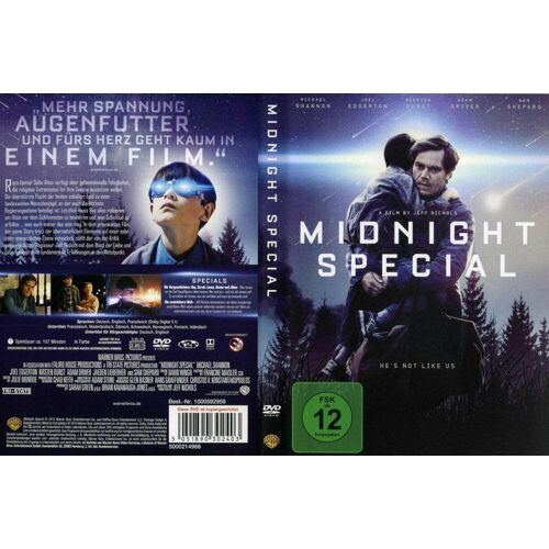 Midnight Special - Fantasythriller - Michael Shannon - Dvd