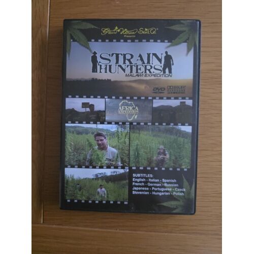 Strainhunters Malawi Greenhouse Seeds Rare Oop - Dvd