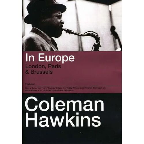 Coleman Hawkins Live In Europe - Dvd Jazz