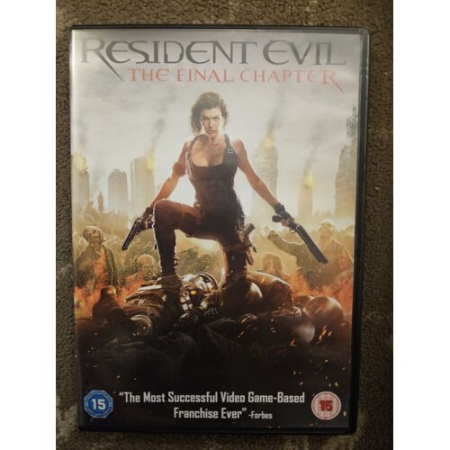 Resident Evil The Final Chapter Edition Zombies Dvd