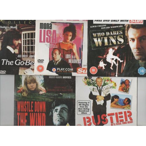 10 X British Classics - Mona Lisa, Slipper Rose, Who Dares Wins - Dvd