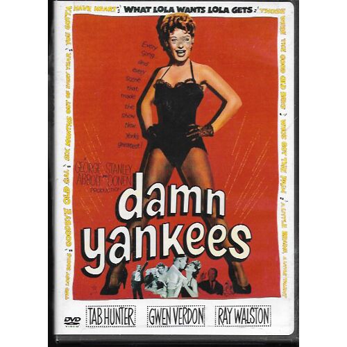 Damn Yankees Genuine Tab Hunter Gwen Verdon Ray Walston Dvd