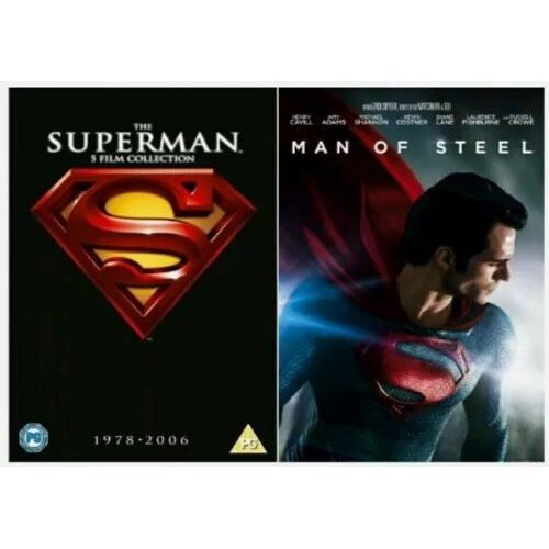 Superman Coffret Dvd Complet : Les 6 Films - Man Of Steel Inclus - Édition Intégrale