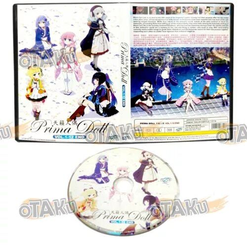 Prima Doll - Coffret Intégrale Anime Tv Dvd (1-12 Épisodes) - Zone 2