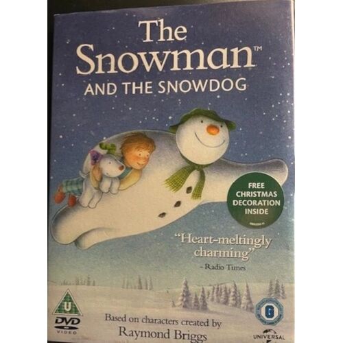 The Snowman And The Snowdog (2012) Dvd - Raymond Briggs