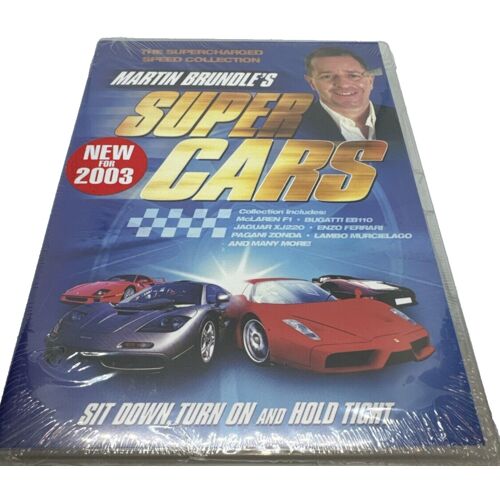 Martin Brundle's Super Cars - Dvd