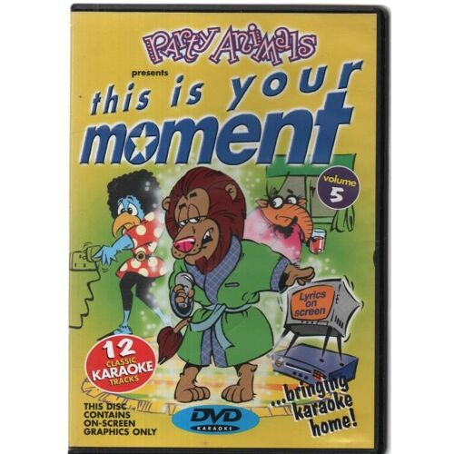 Party Animals Presents This Is Your Moment - 12 Karaoke Tracks Dvd