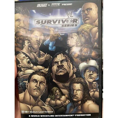 Wwe Survivor Series (John Cena / Kurt Angle) Dvd (2004)