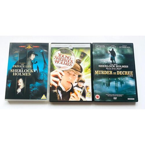 Coffret Dvd 3 Films: Murder By Decree, The Private Life Of & Young Sherlock Holmes