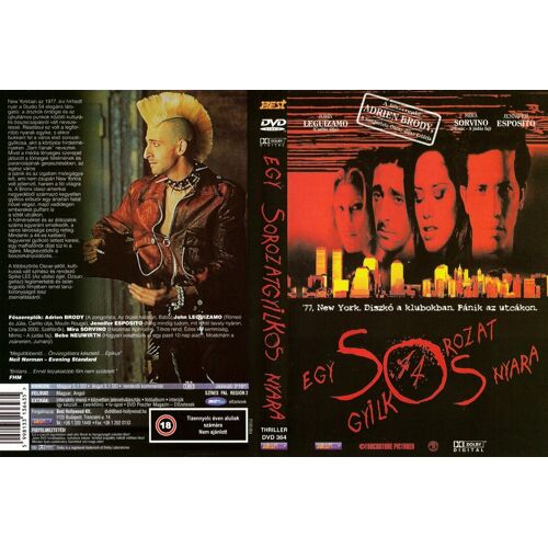 Summer Of Sam - Egy Sorozatgyilkos Nyara (1999) Adrien Brody Dvd