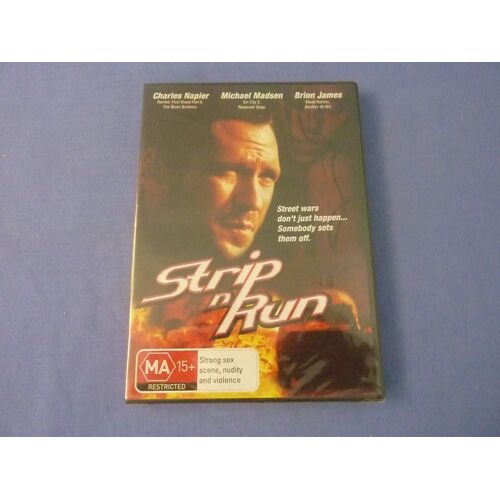 Strip N Run - Dvd Charles Napier, Michael Madsen, Brion James