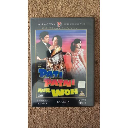 Pati Patni Aur Woh - Sanjeev Kumar, Vidya Sinha - Yrf Bollywood Dvd Sous-Titres Anglais