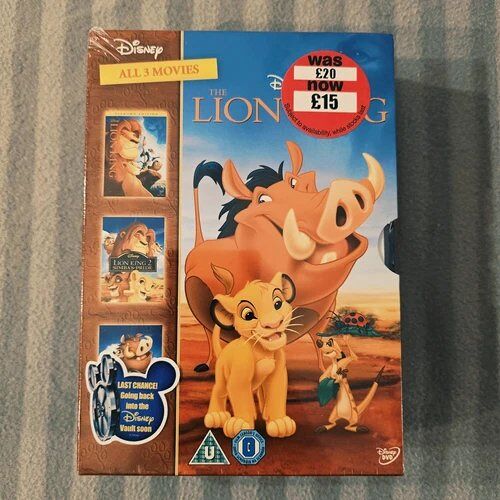 The Lion King 1, 2 & 3 - Coffret Trilogie Dvd (Région 2)