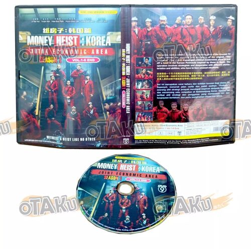 Money Heist : Korea - Joint Economic Area - Série Tv Dvd (Épisodes 1-6) - Doublage Anglais