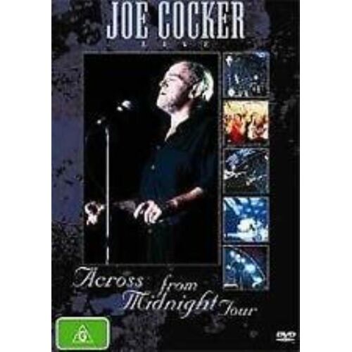 Dvd Joe Cocker Live - Across From Midnight Tour (1996)