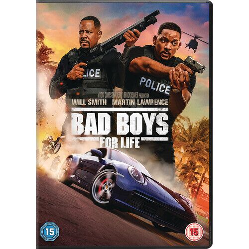 Bad Boys For Life 2020 Will Smith - Dvd, Action, Cert. 15