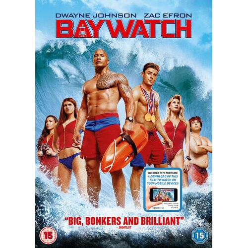 Baywatch (2017) - Dwayne Johnson, Zac Efron - Dvd