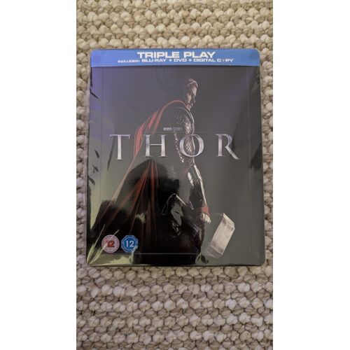 Thor - Triple Play Steelbook Blu-Ray (2011) - Hmv Exclusive