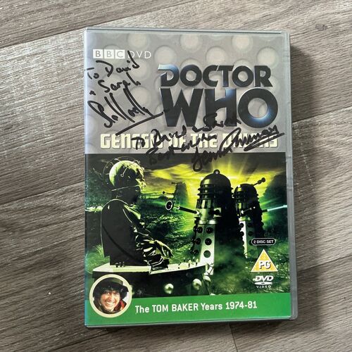Dvd Doctor Who : Genesis Of The Daleks (Tom Baker) - Signé