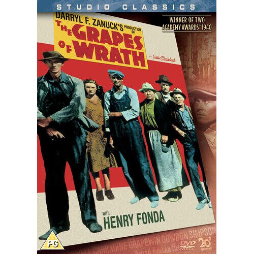 Dvd The Grapes Of Wrath (Les Raisins De La Colère) Avec Henry Fonda, Réalisé Par John Ford (2005)