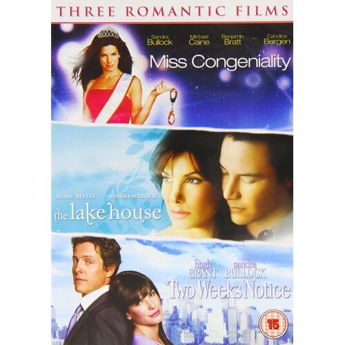Coffret Sandra Bullock: Miss Congeniality, Two Weeks Notice, The Lake House - Dvd