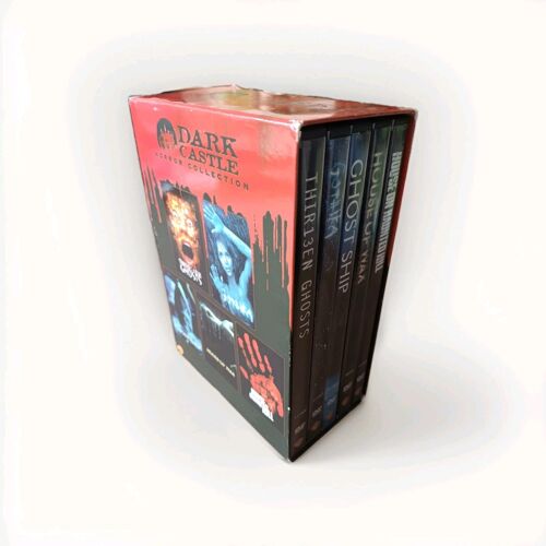 Dvd 13 Ghosts, Gothika, Ghost Ship, House Of Wax, House On Haunted Hill (2007)