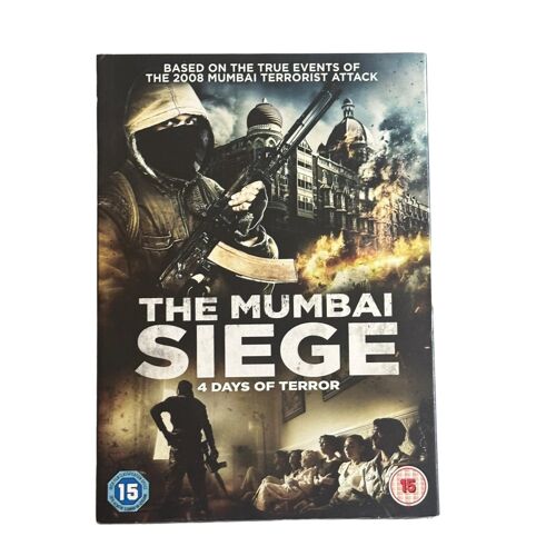 The Mumbai Siege: 4 Days Of Terror [2017] Dvd Thriller Avec Fourreau