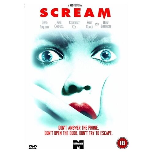 Scream (1996) (18) Uk Release - Dvd Film D'horreur