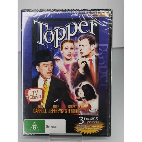 Topper - 3 Épisodes Classiques - Leo G Carroll, Anne Jeffreys, Robert Sterling - Dvd