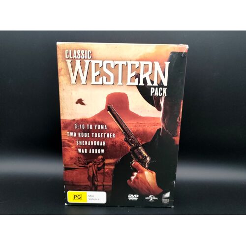 Pack Western Classique Dvd - Inclut Quatre Westerns Sur Plusieurs Disques