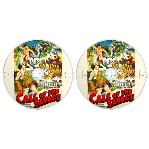 The Call Of The Savage - Adventure Movie Serial Cliffhanger - Dvd (1935)