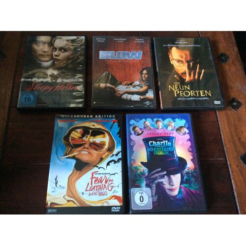 Johnny Depp: Blow, Neun Pforten, Fear Loathing Las Vegas Dvd