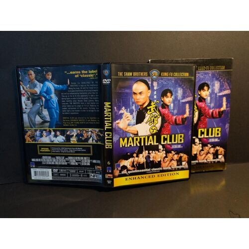 Martial Club By Liu Chia-Liang: Shaw Bros English Dub & Subs Slipcased Dvd