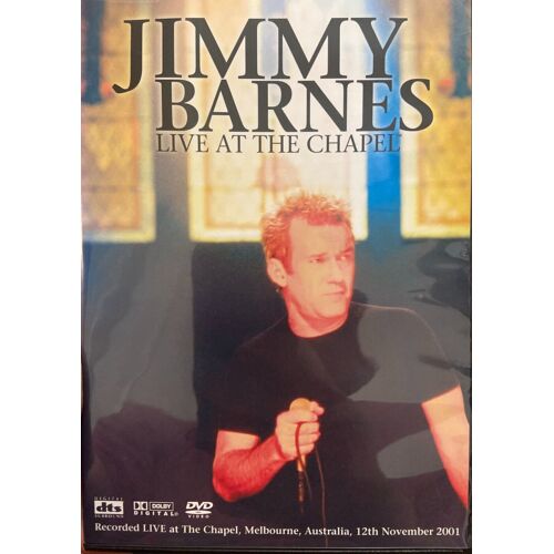 Jimmy Barnes Live At The Chapel (2001) - Dvd Concert Australien