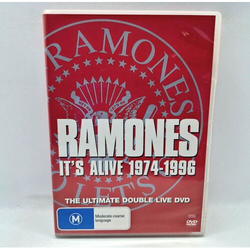 Ramones - It's Alive - 3 4 5 Concert Footage - Dvd (1974)
