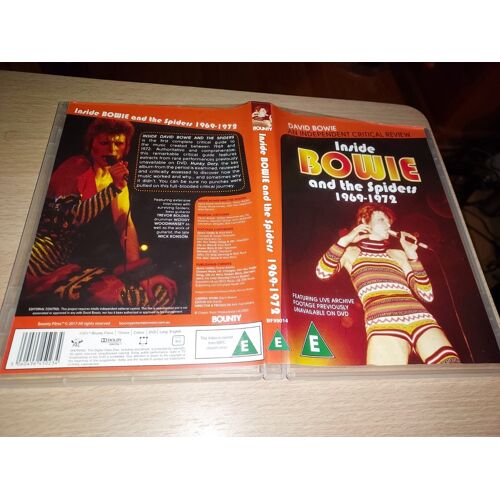 Dvd David Bowie Inside David Bowie And The Spiders To And (1969)