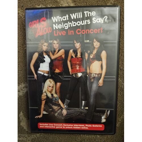 Girls Aloud What Will The Neighbours Say Live In Concert - Dvd