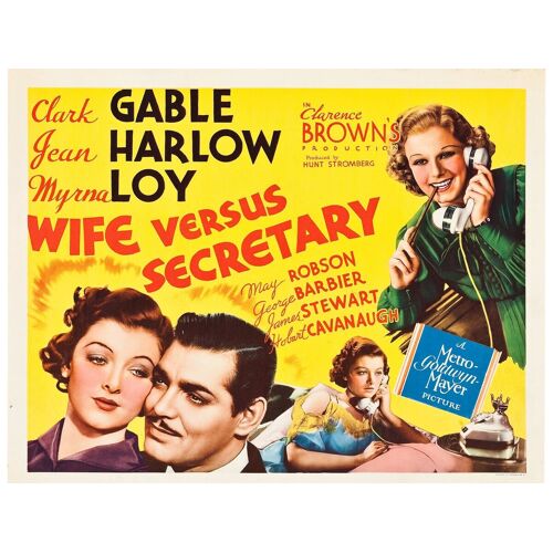 Wife Versus Secretary Dvd (1936)